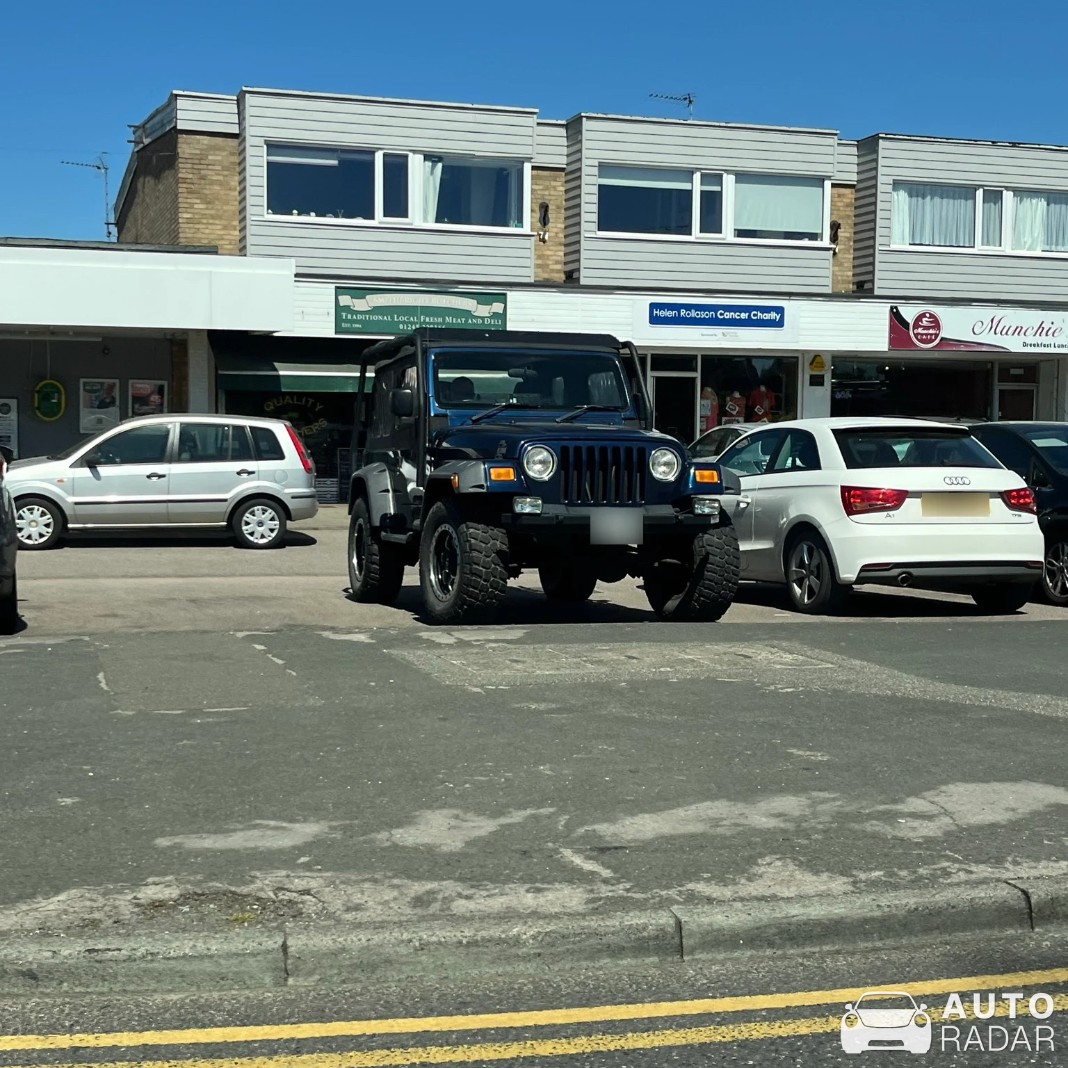 Jeep Wrangler spotted in Rettendon Common