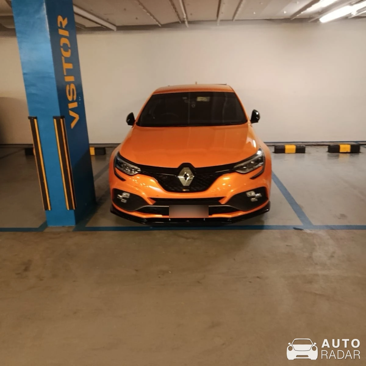 Renault Mégane RS Trophy-R spotted in Singapore