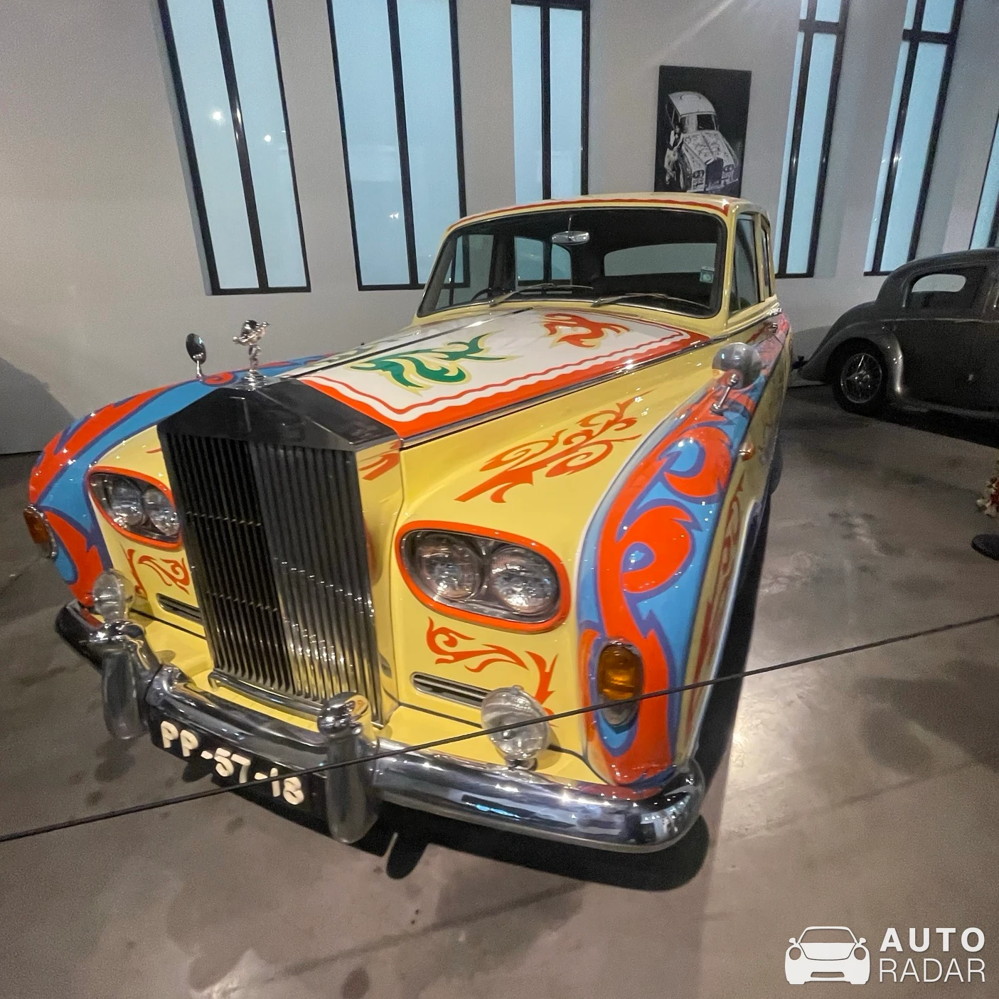Rolls-Royce Phantom V John Lennon Psychedelic Rolls spotted in Málaga
