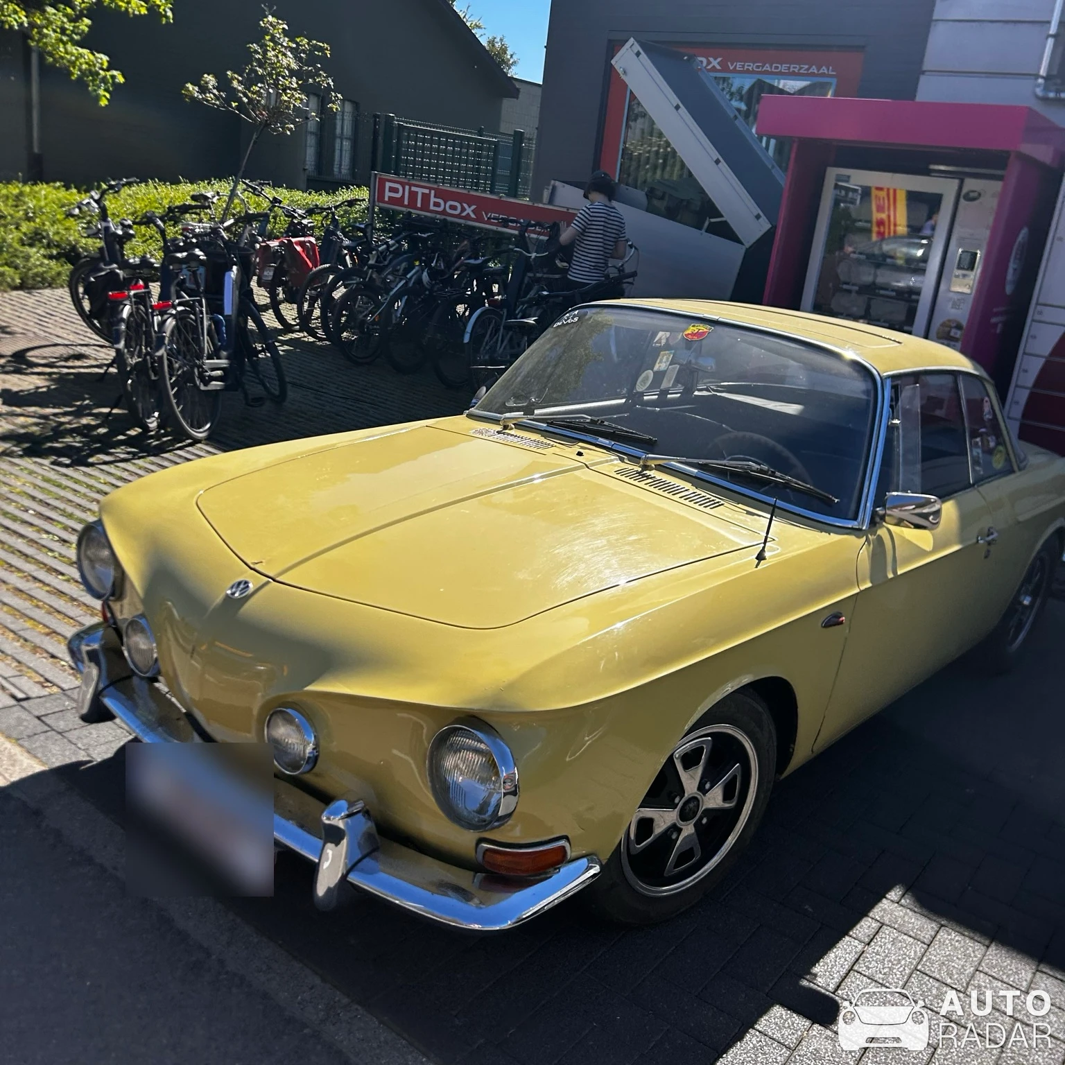 Volkswagen Type 34 Karmann-Ghia spotted in Leuven