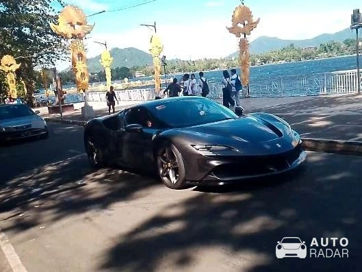 Ferrari SF90 Stradale spotted in San Pablo City, Philippines