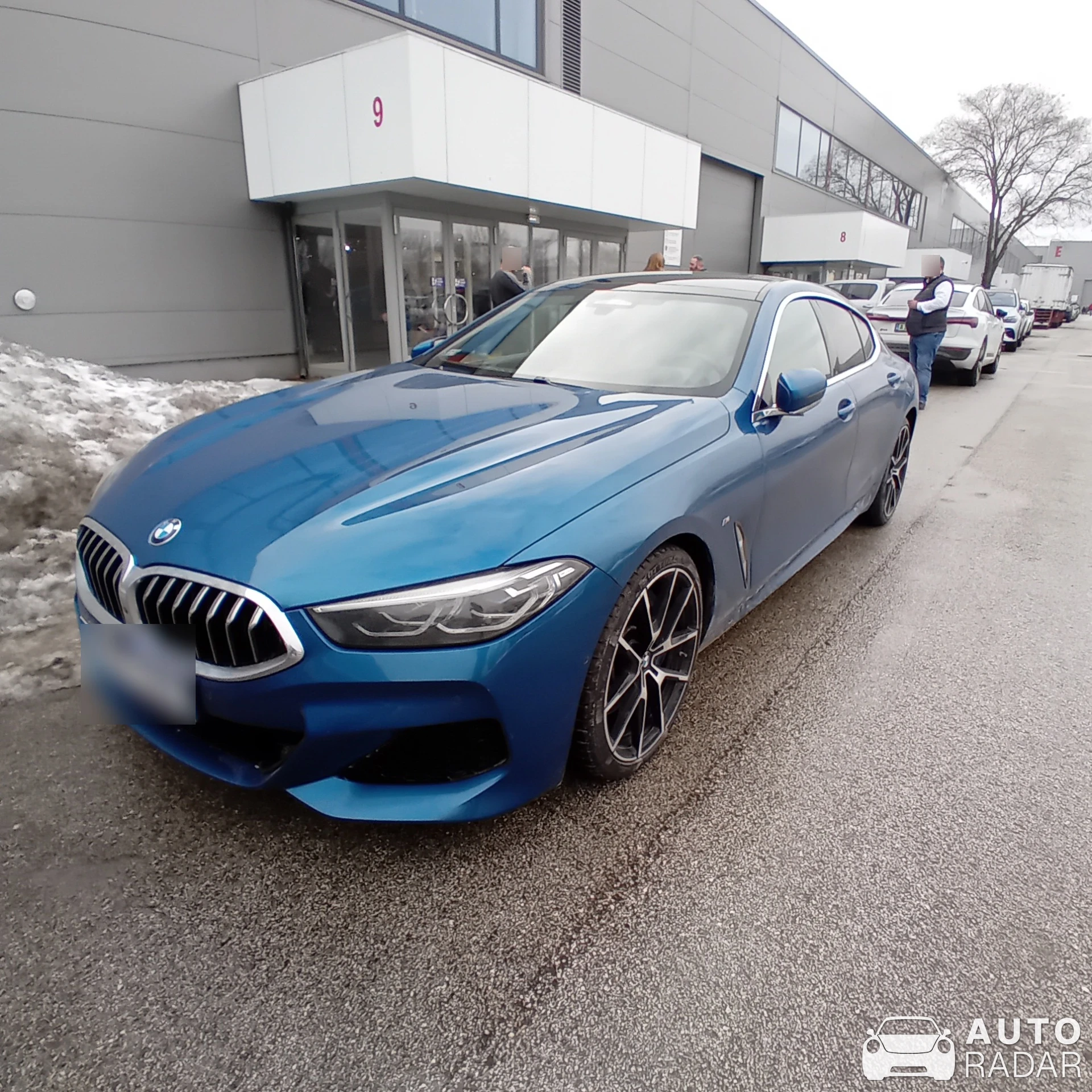 BMW 8 Series G16 Gran Coupé spotted in Budapest, Hungary