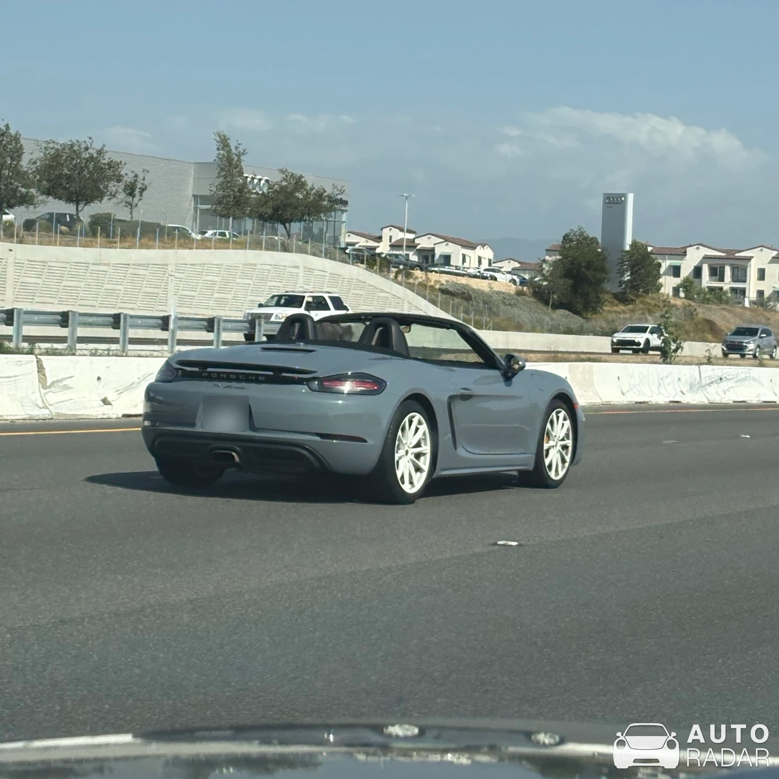 Porsche 718 Boxster spotted in Temecula