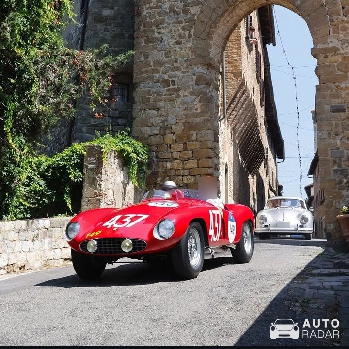 Ferrari 500 SF spotted in Cassino