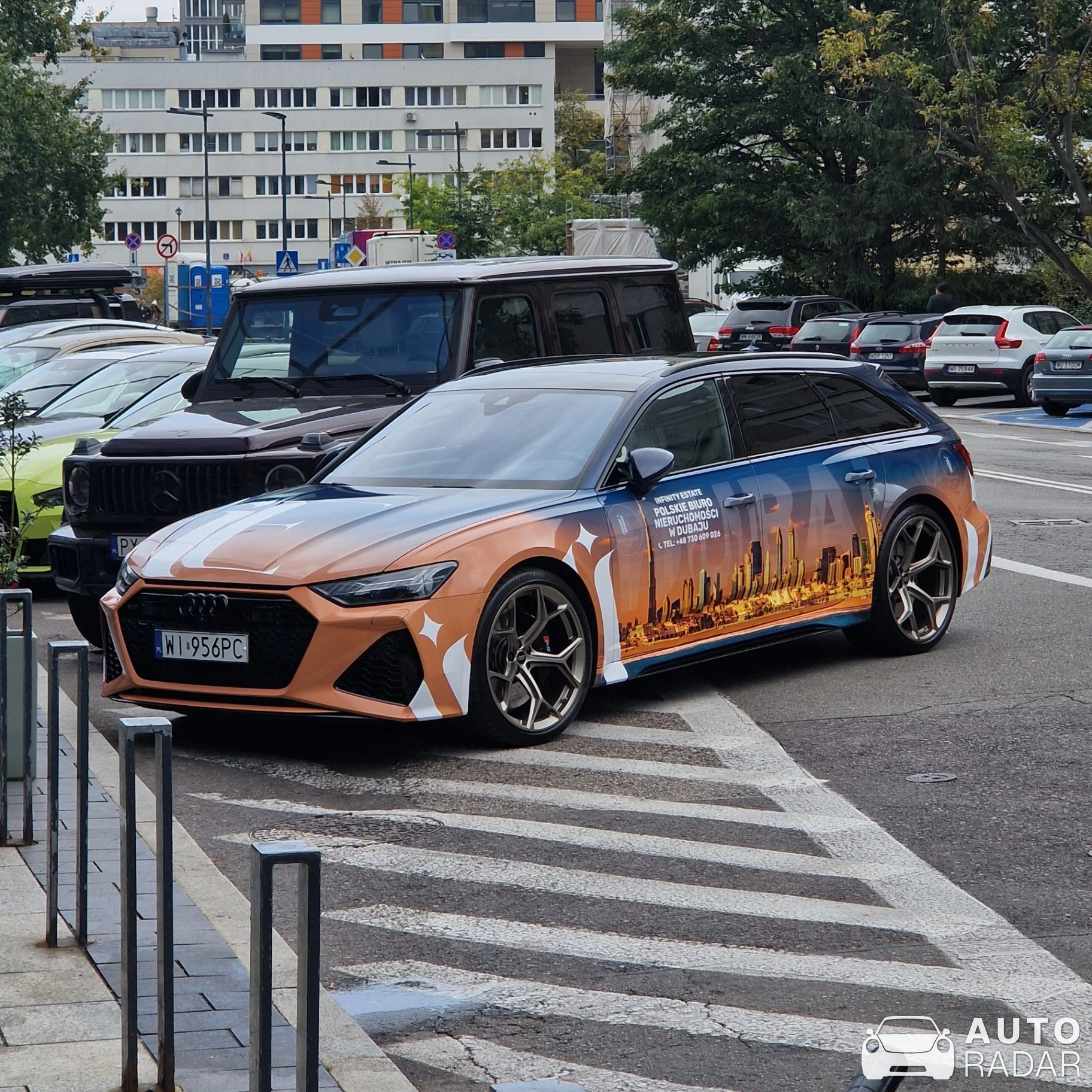 Audi RS6 Avant C8 spotted in Warszawa, Polska