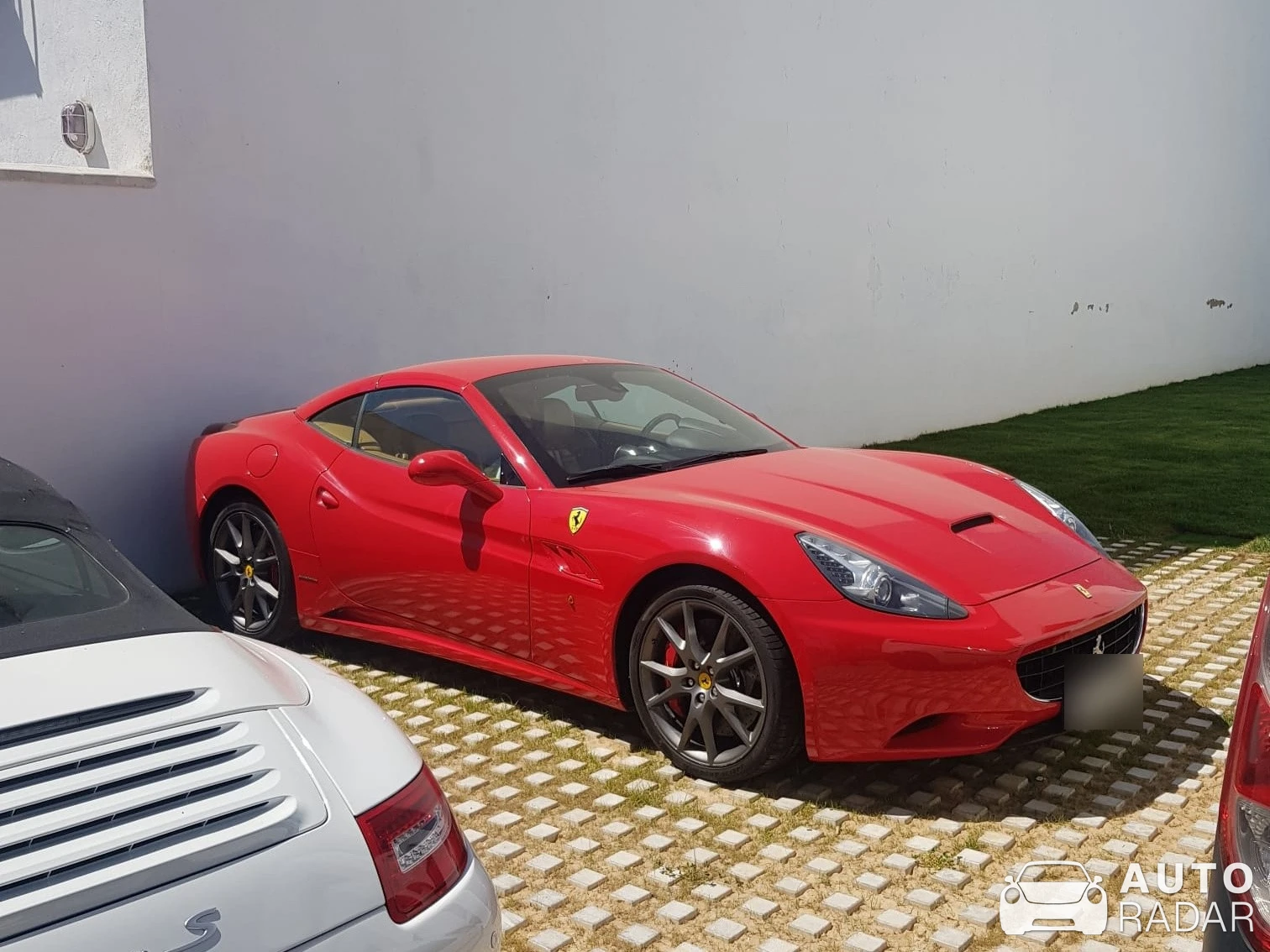 Ferrari California spotted in Huércal de Almería, Spain
