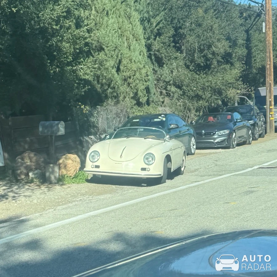Porsche 356 A Cabriolet spotted in Los Angeles County, United States