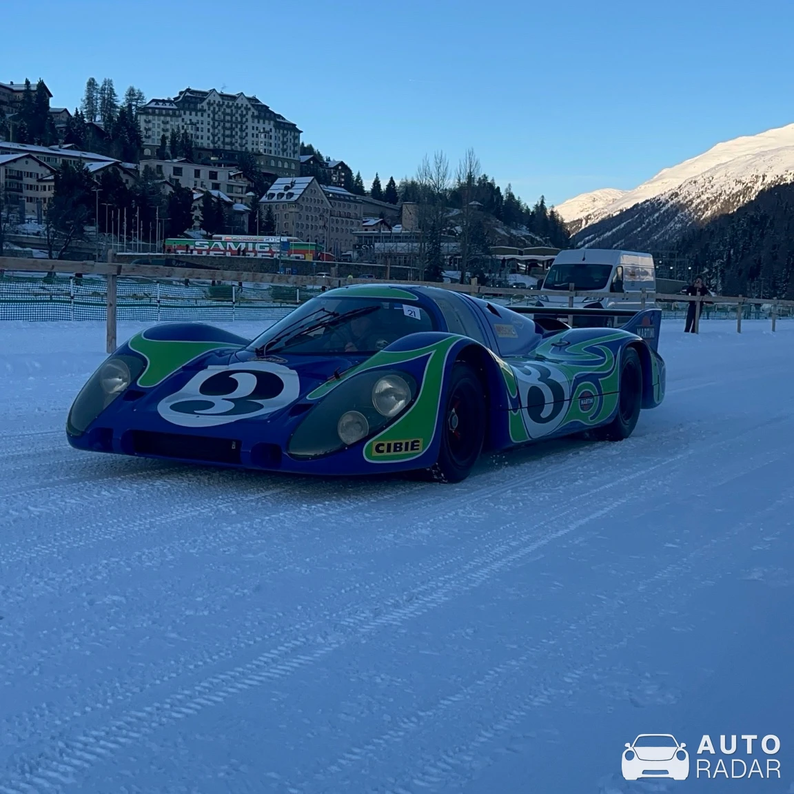 Porsche 917LH spotted in Sankt Moritz