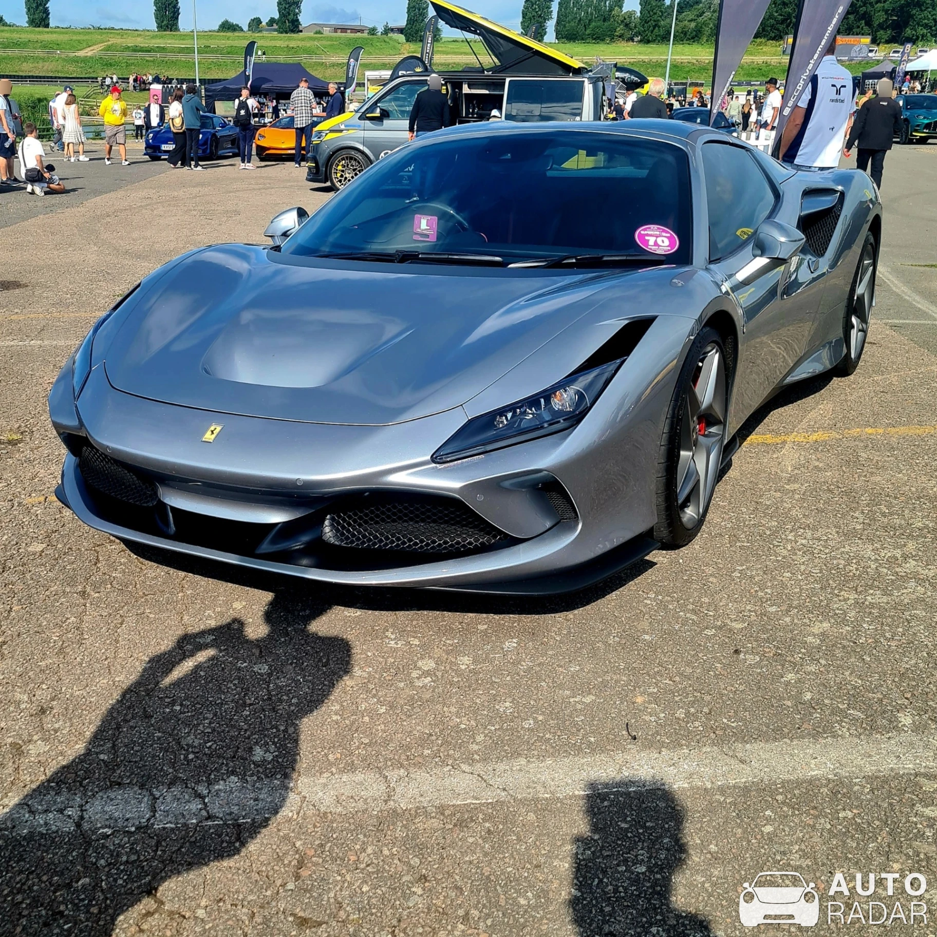 Ferrari F8 Tributo spotted in Leicestershire, United Kingdom
