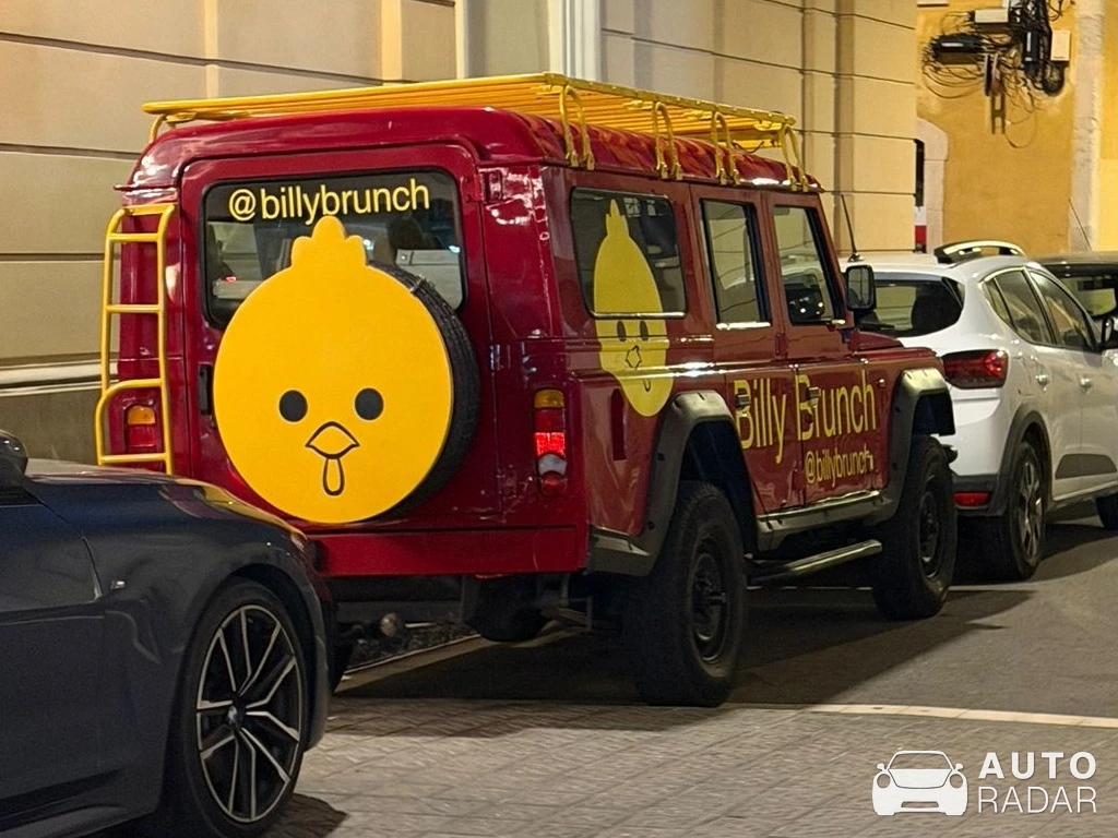 Land Rover Defender spotted in Barcelona, Spain