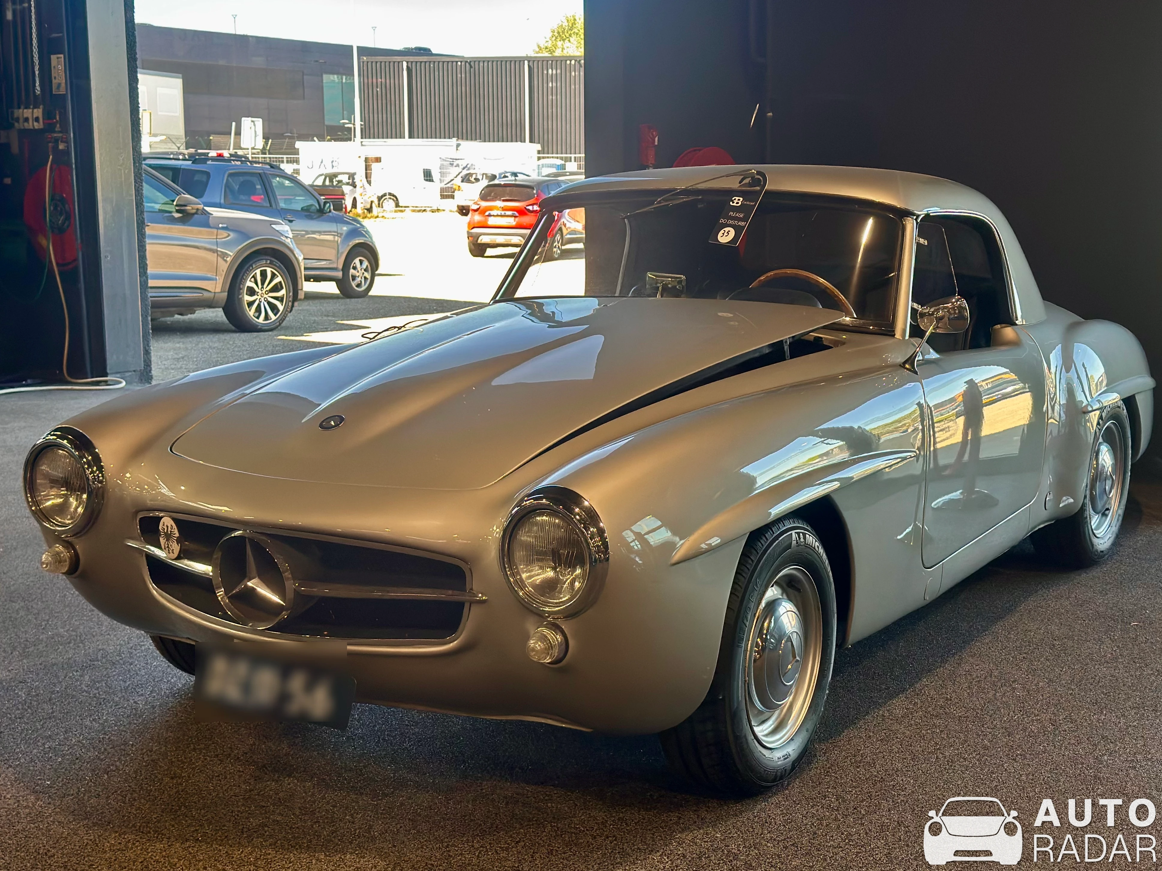 Mercedes-Benz 190 SL Rennsport spotted in Rotterdam