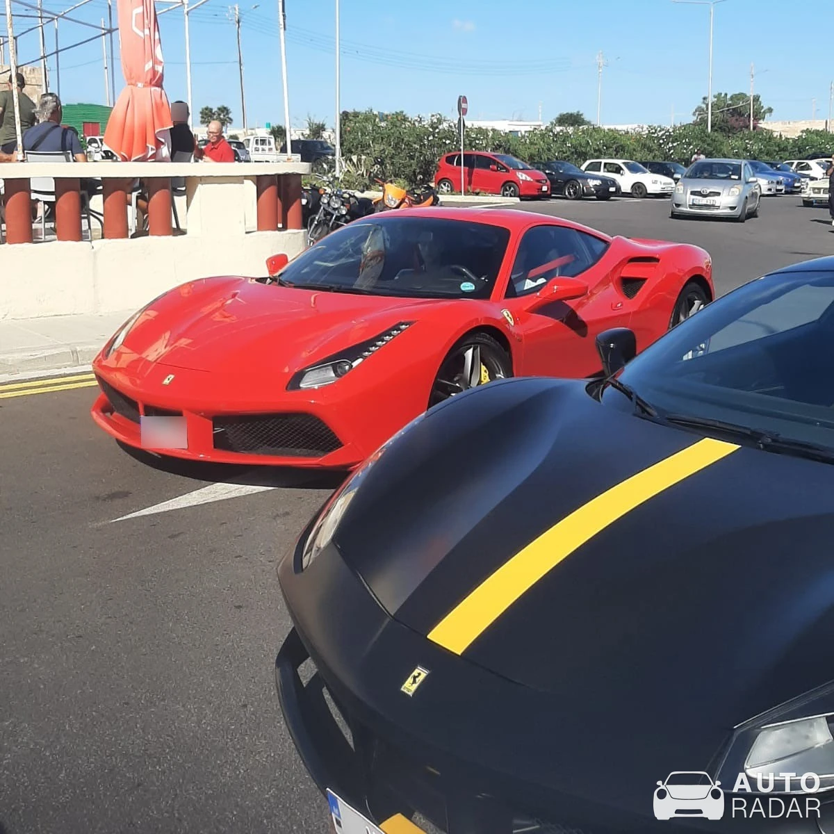 Ferrari 488 GTB spotted in Valletta, Malta