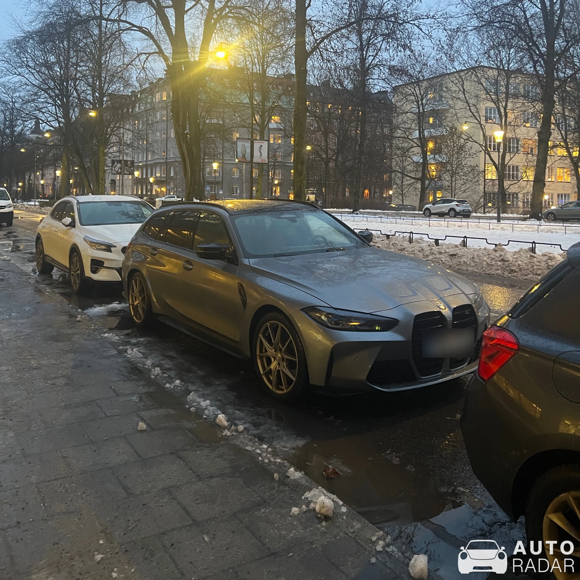 BMW M3 G81 Touring Competition spotted in Östermalm, Sweden