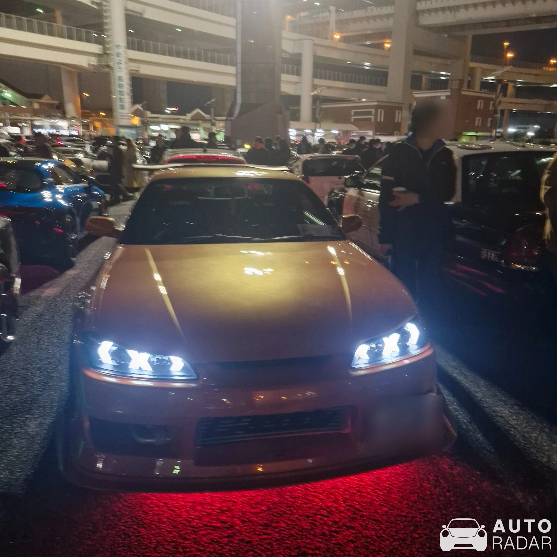 Nissan Silvia S15 spotted in Arakawa City, Japan