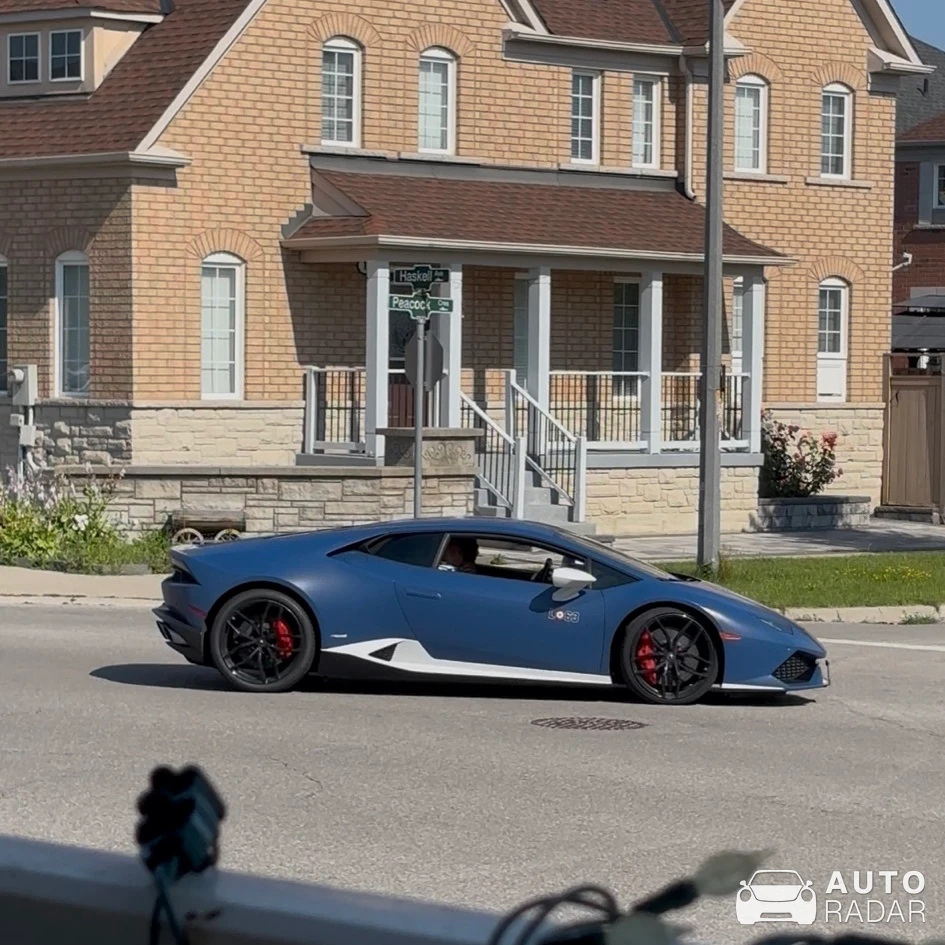 Lamborghini Huracán LP610-4 Avio spotted in Pickering