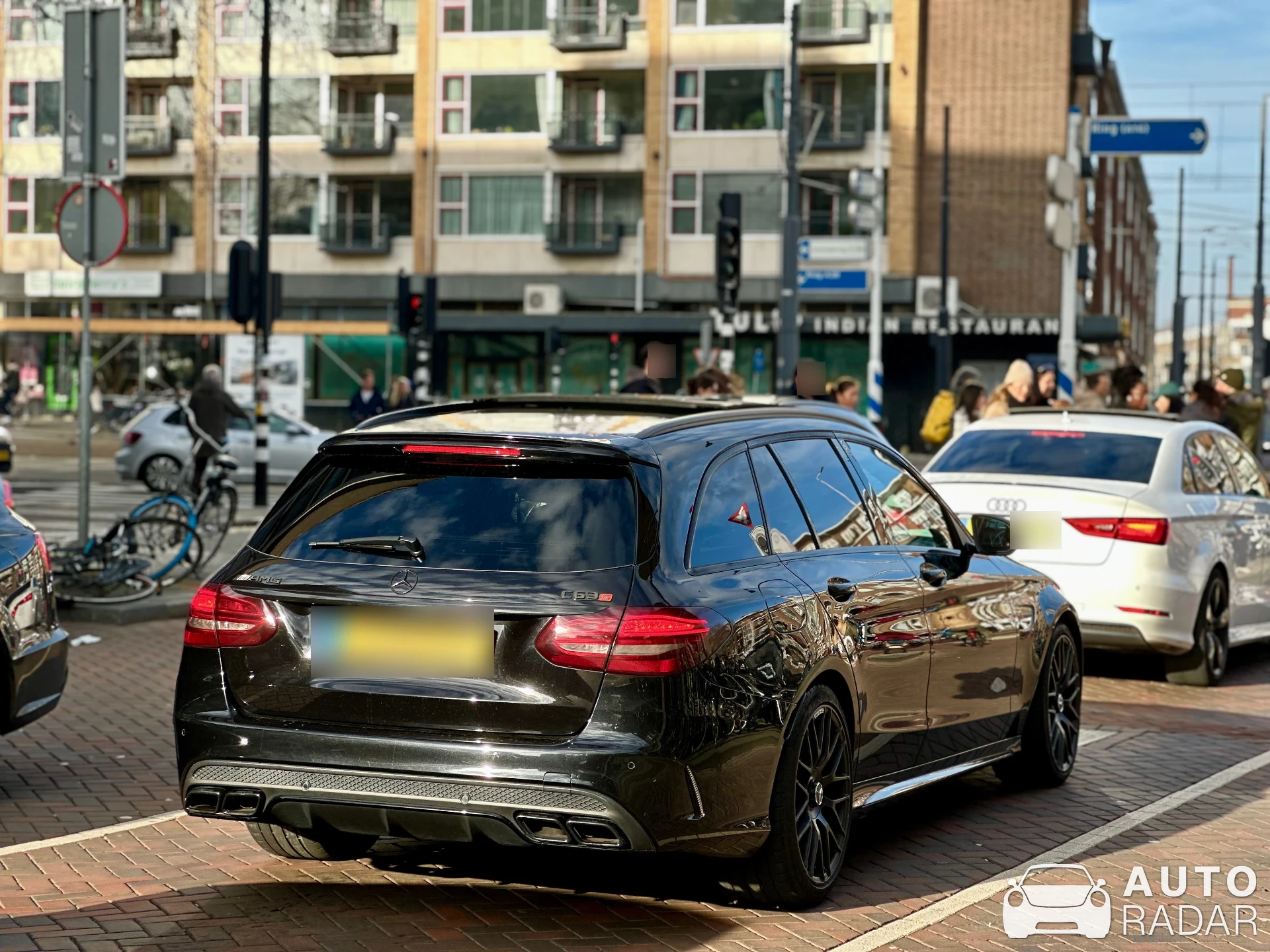 Mercedes-AMG C 63 Estate S205 2018 spotted in Rotterdam