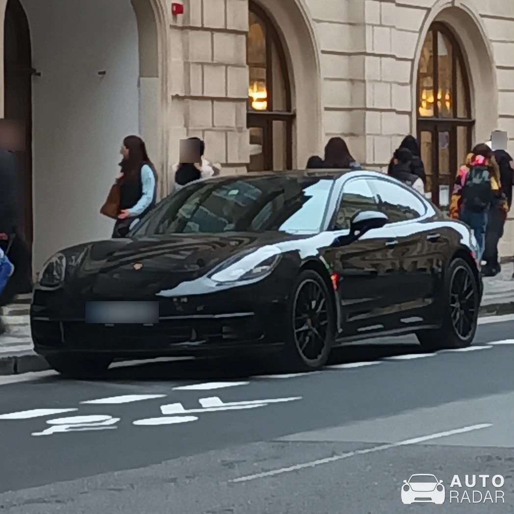 Porsche 971 Panamera 4 spotted in Praha 1, Česko
