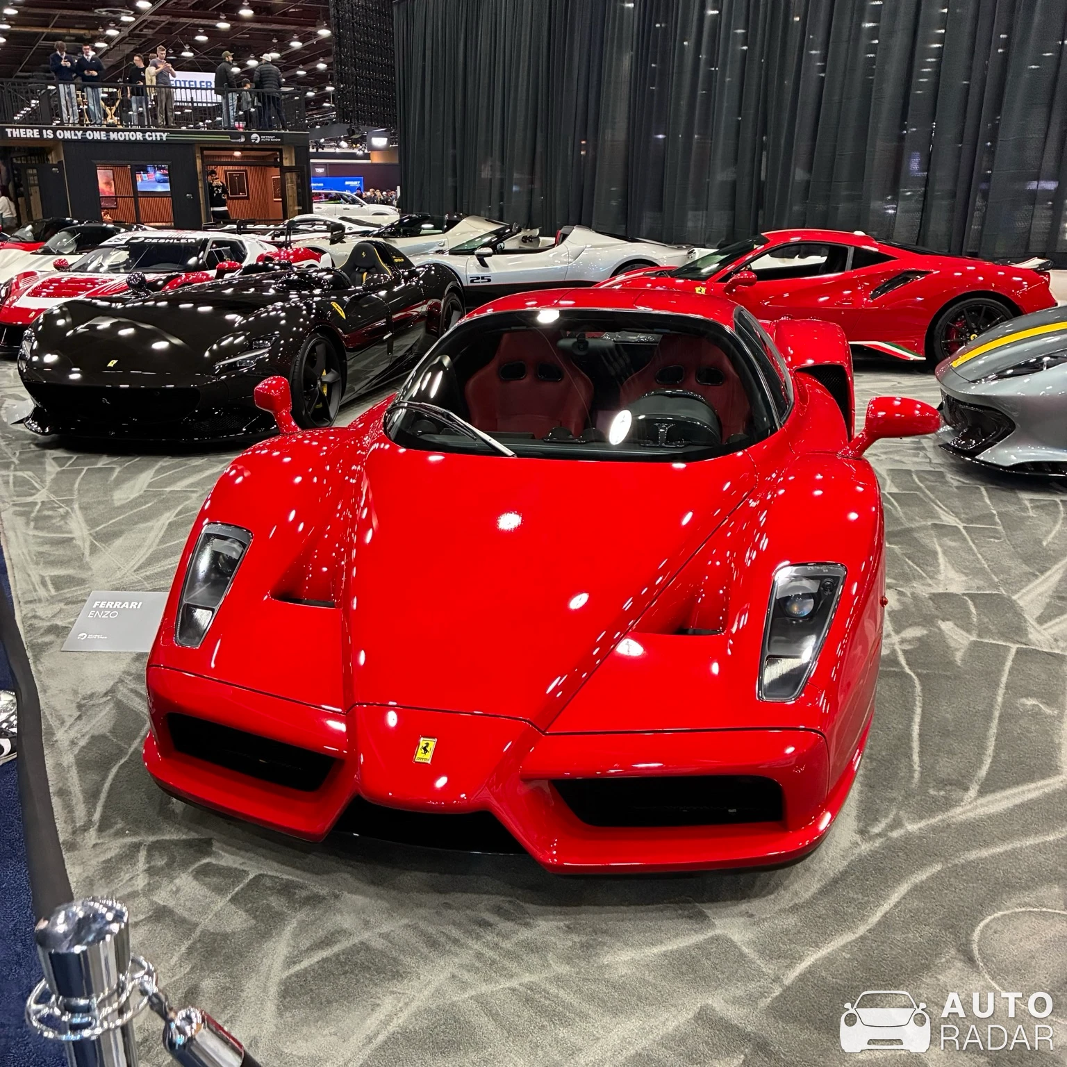 Ferrari Enzo spotted in Detroit, United States