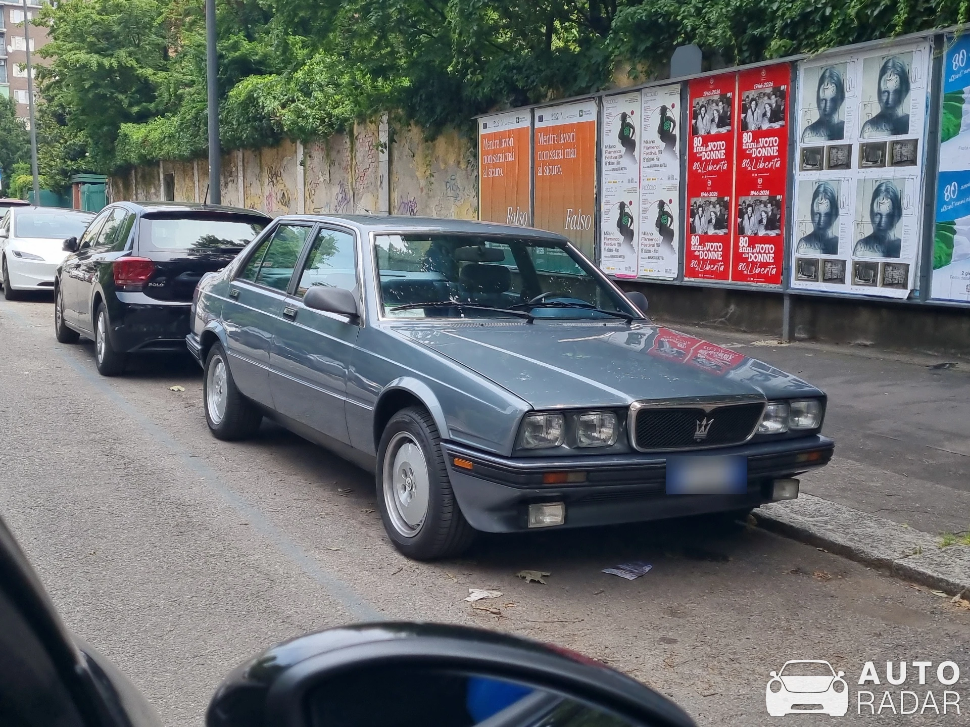 Maserati 222 spotted in Milano