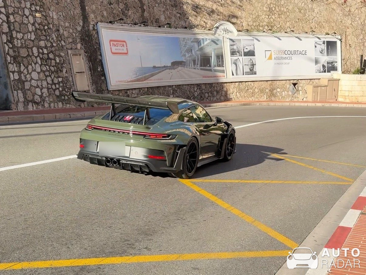 Porsche 992 GT3 RS MkI Weissach Package spotted in Monaco, Monaco
