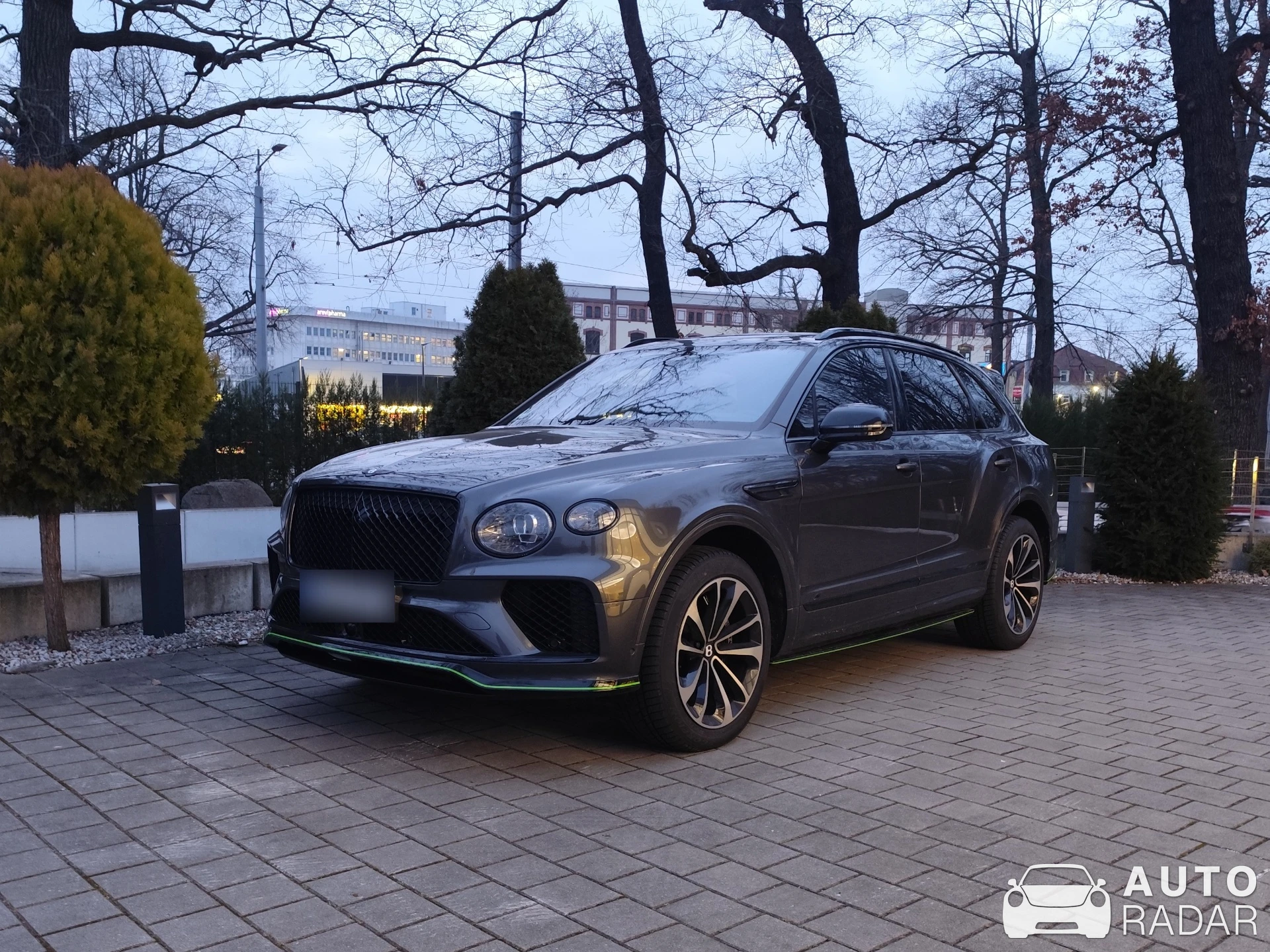 Bentley Bentayga Black Edition spotted in Radebeul, Germany
