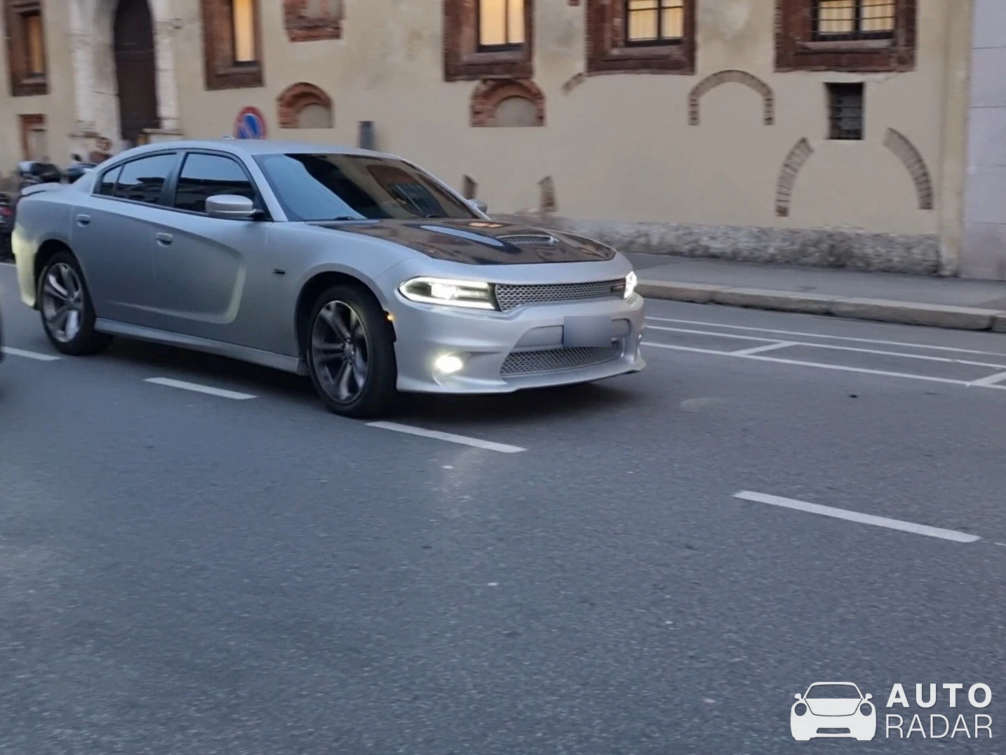 Dodge Charger spotted in Milano, Italy