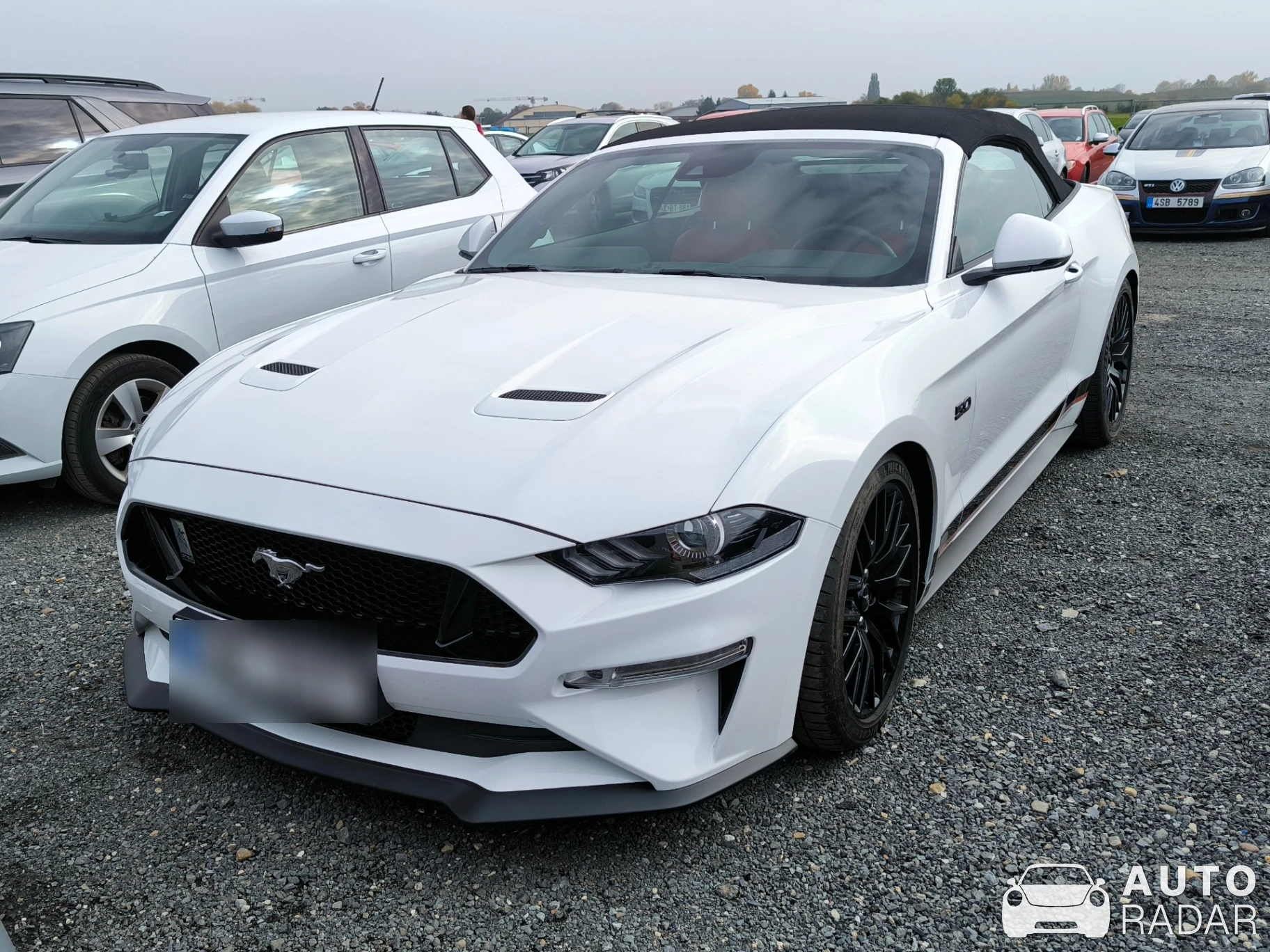 Ford Mustang GT Convertible 2018 spotted