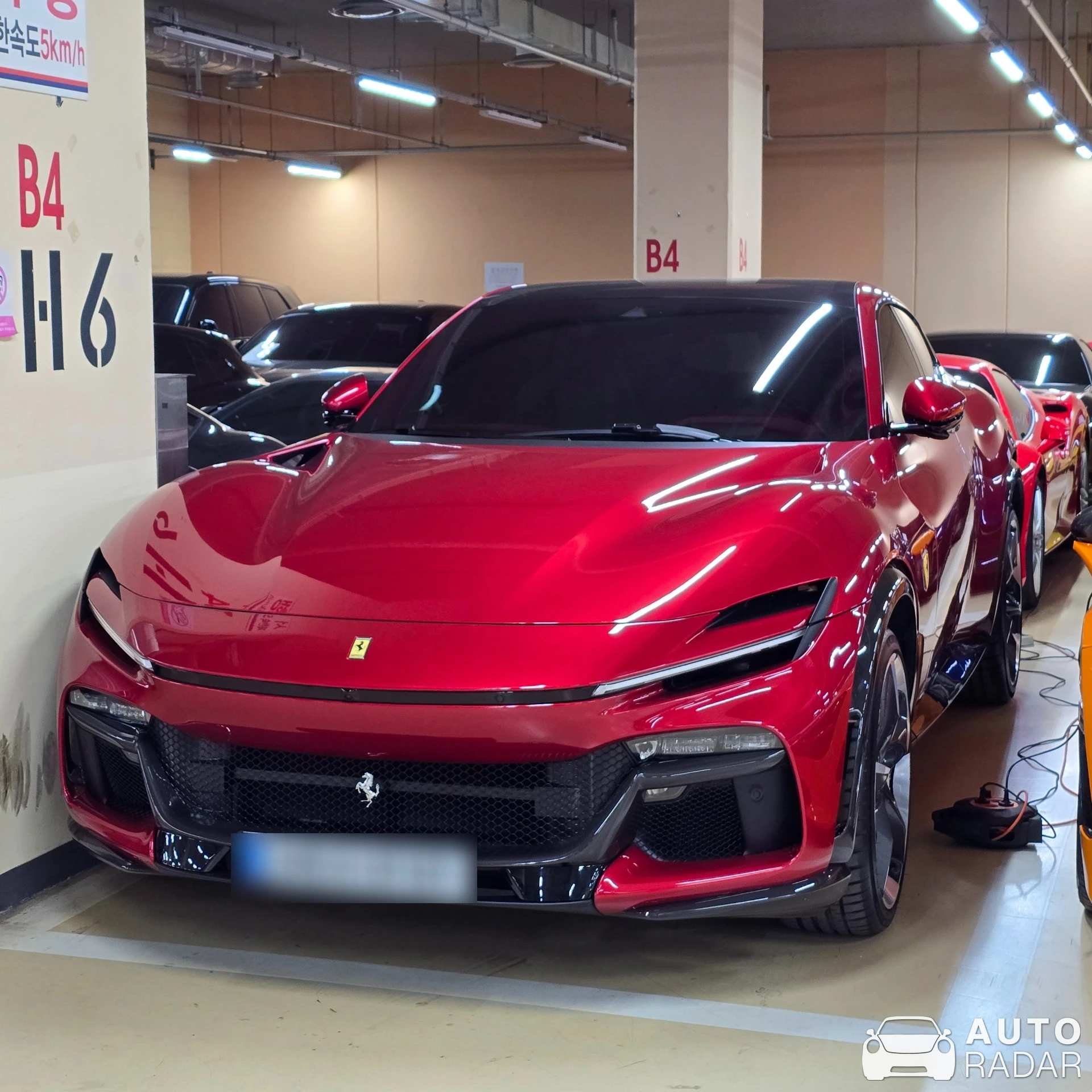 Ferrari Purosangue spotted in 서초구, 대한민국