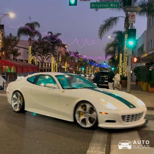 Ferrari 612 Scaglietti spotted in Beverly Hills, United States