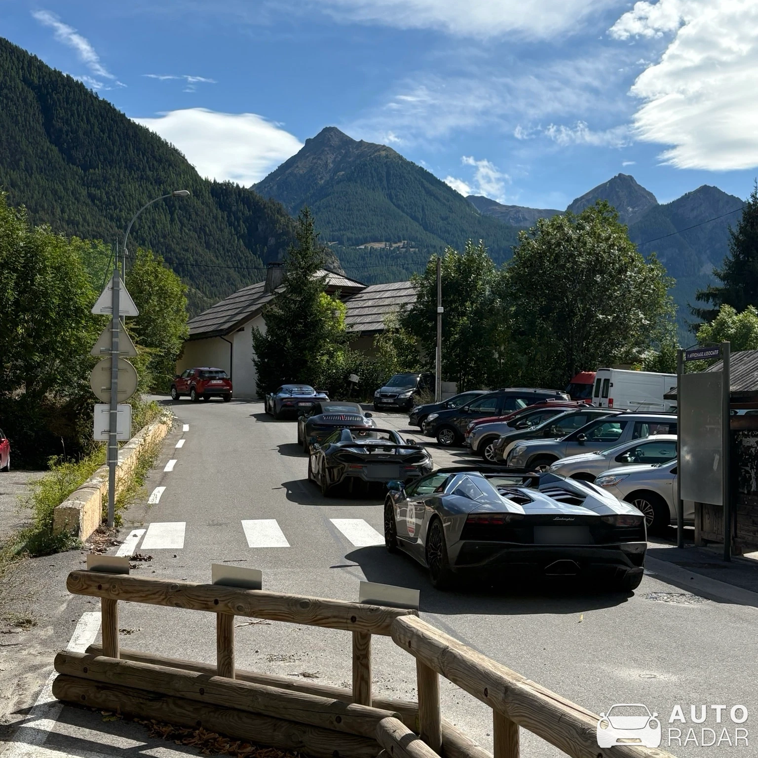 Lamborghini Aventador S LP740-4 Roadster spotted in Cesana Torinese