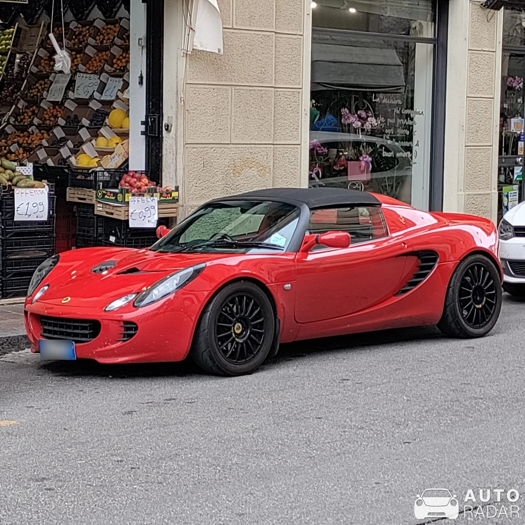 Lotus Elise S2 spotted in Cremona, Italia