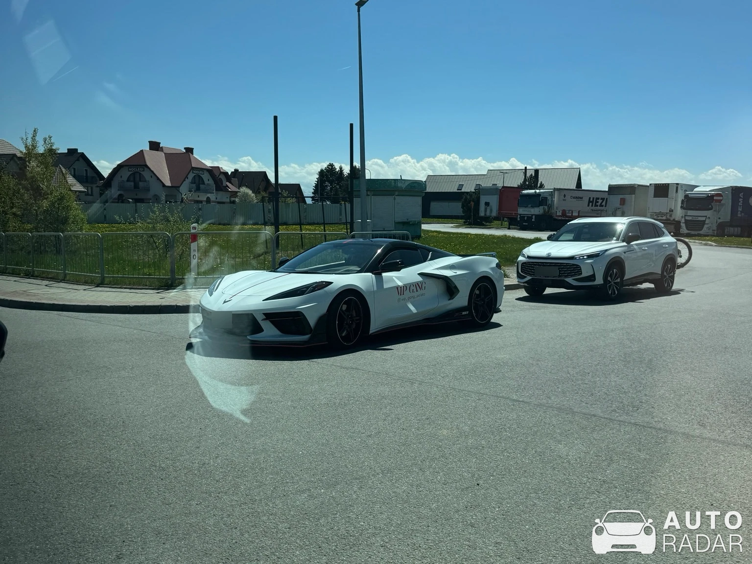 Chevrolet Corvette C8 Stingray spotted in Bukowina Tatrzańska