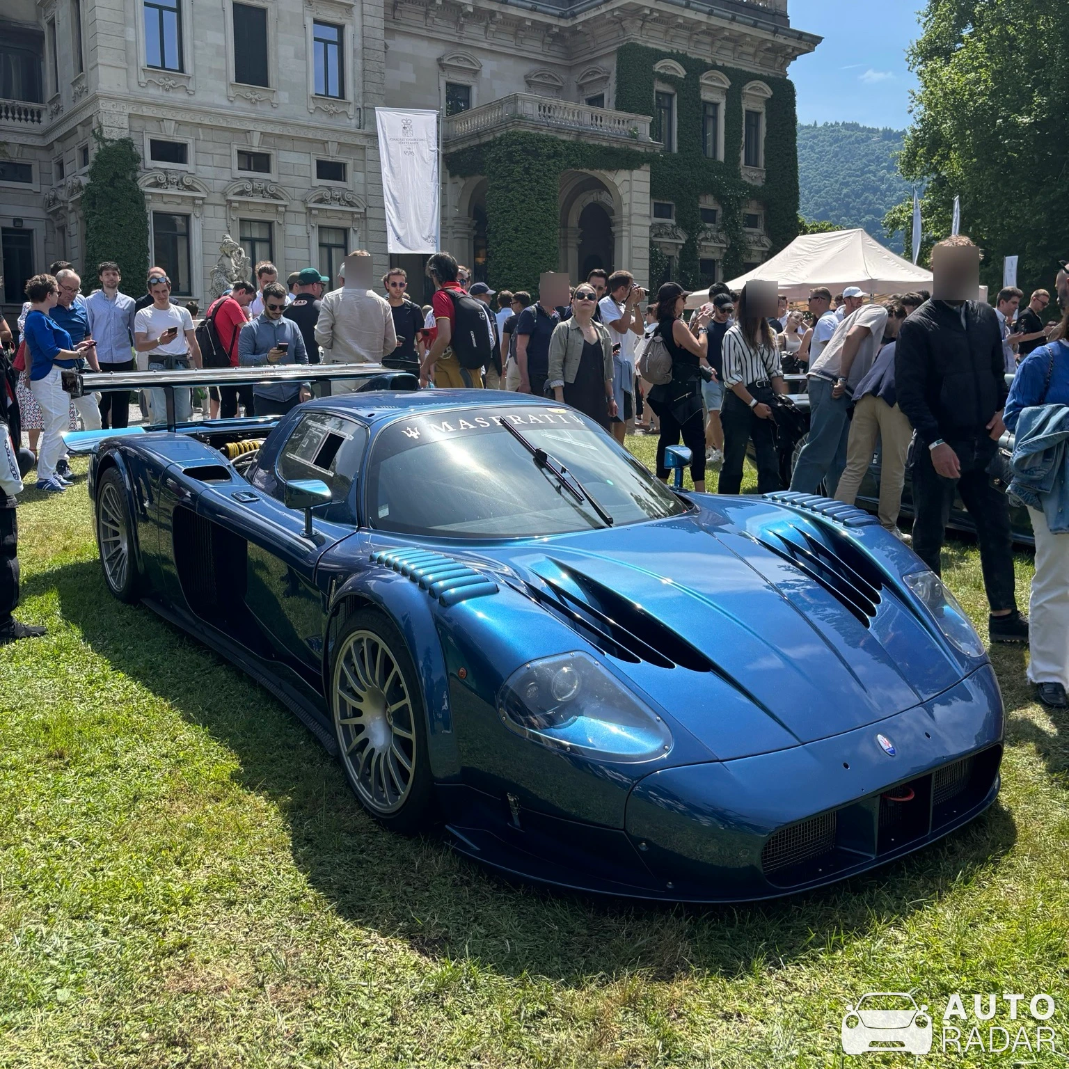 Maserati MC12 Versione Corse spotted in Cernobbio