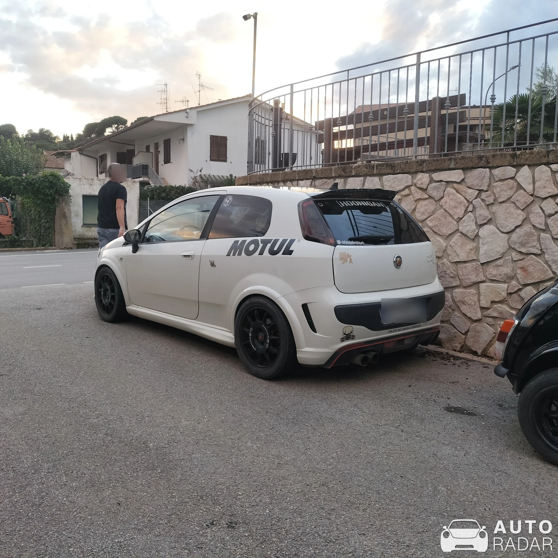 Abarth Grande Punto spotted in Porto Azzurro