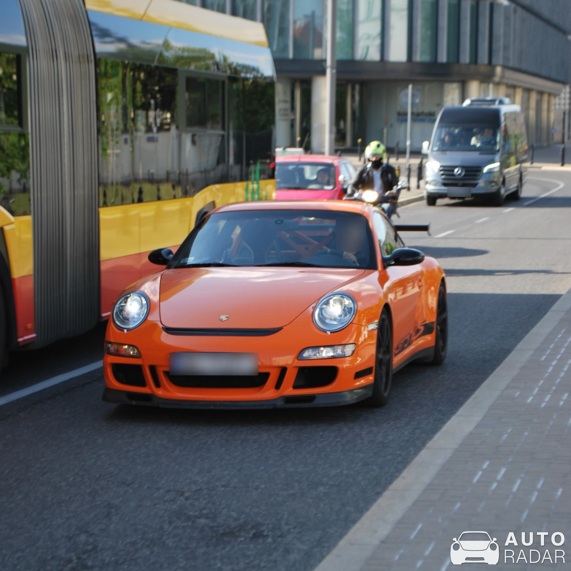 Porsche 997 GT3 RS spotted in Warszawa, Poland