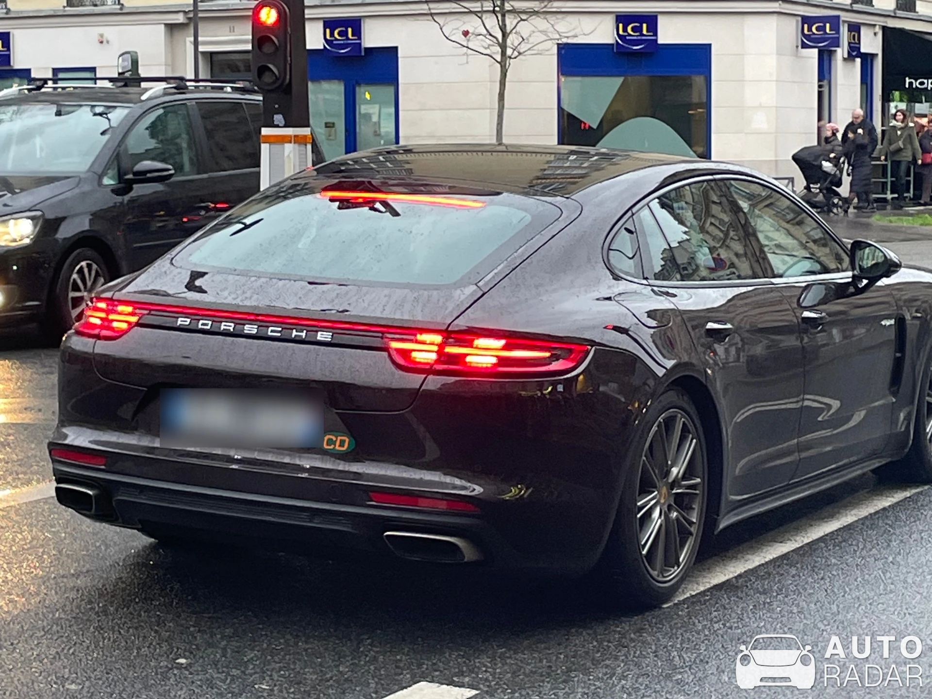 Porsche 971 Panamera S spotted in Paris, France