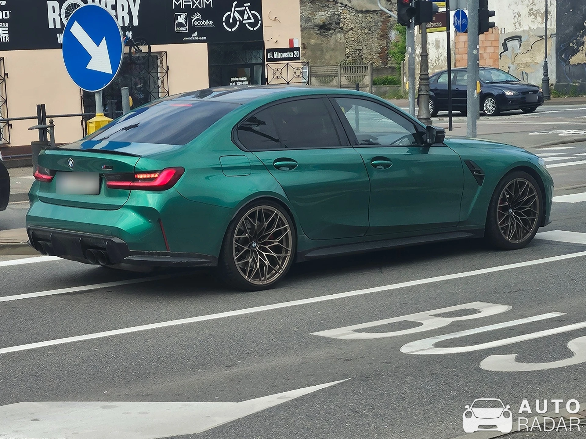BMW M3 G80 Sedan Competition spotted in Częstochowa