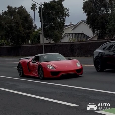 Porsche 918 Spyder spotted in Newport Beach, United States