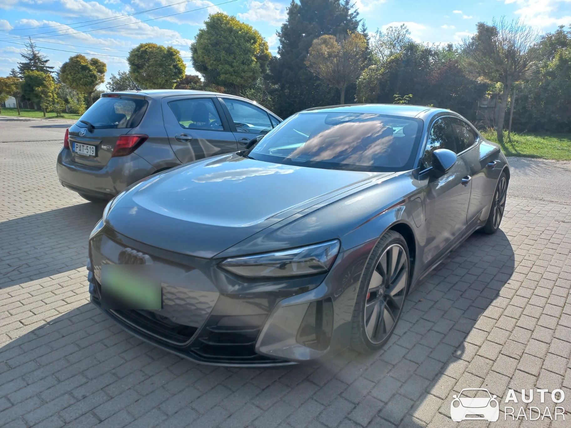 Audi E-Tron GT spotted in Budapest, Magyarország