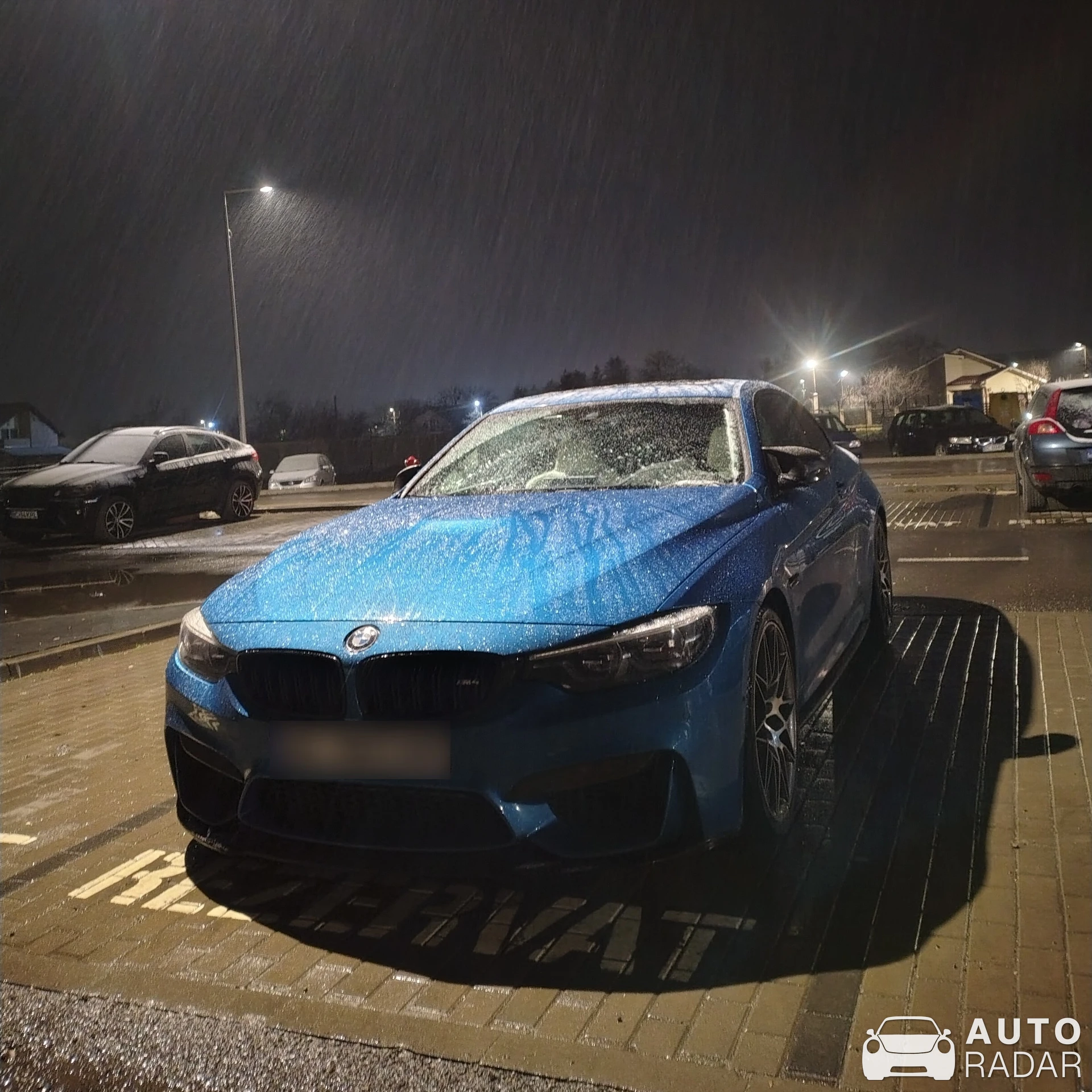BMW 4 Series F32 Coupé M Performance spotted in Bacău