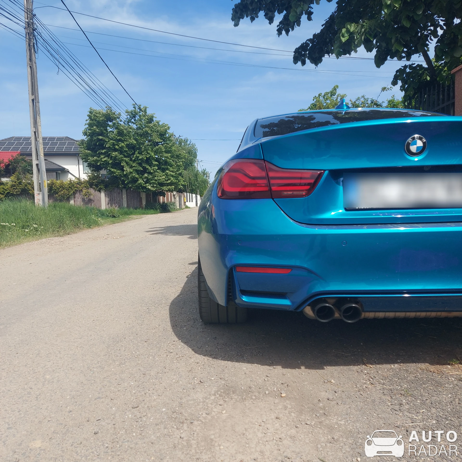 BMW 4 Series F32 Coupé M Performance spotted in Bacău, Romania