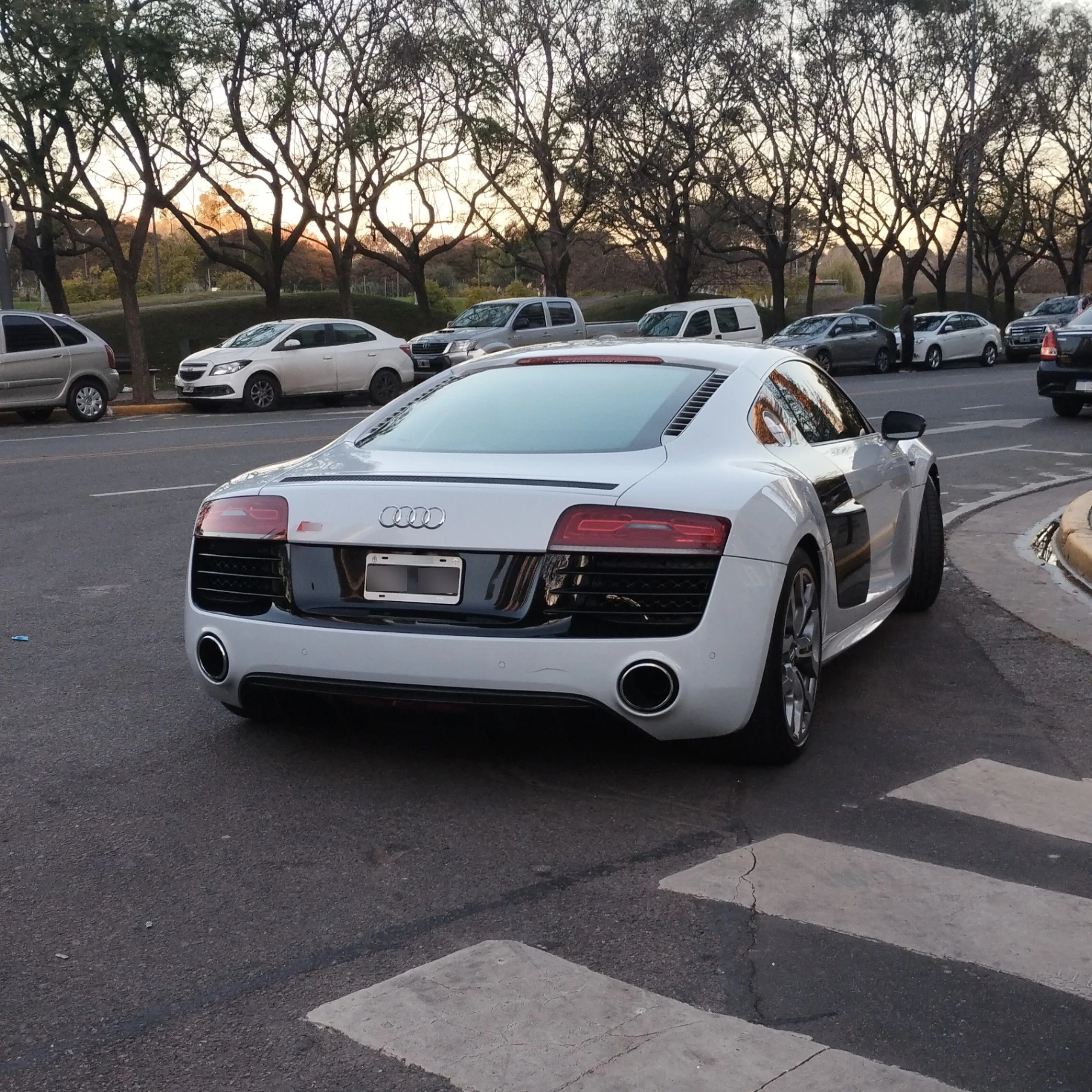 Audi R8 V10 2013 spotted in Buenos Aires, Argentina