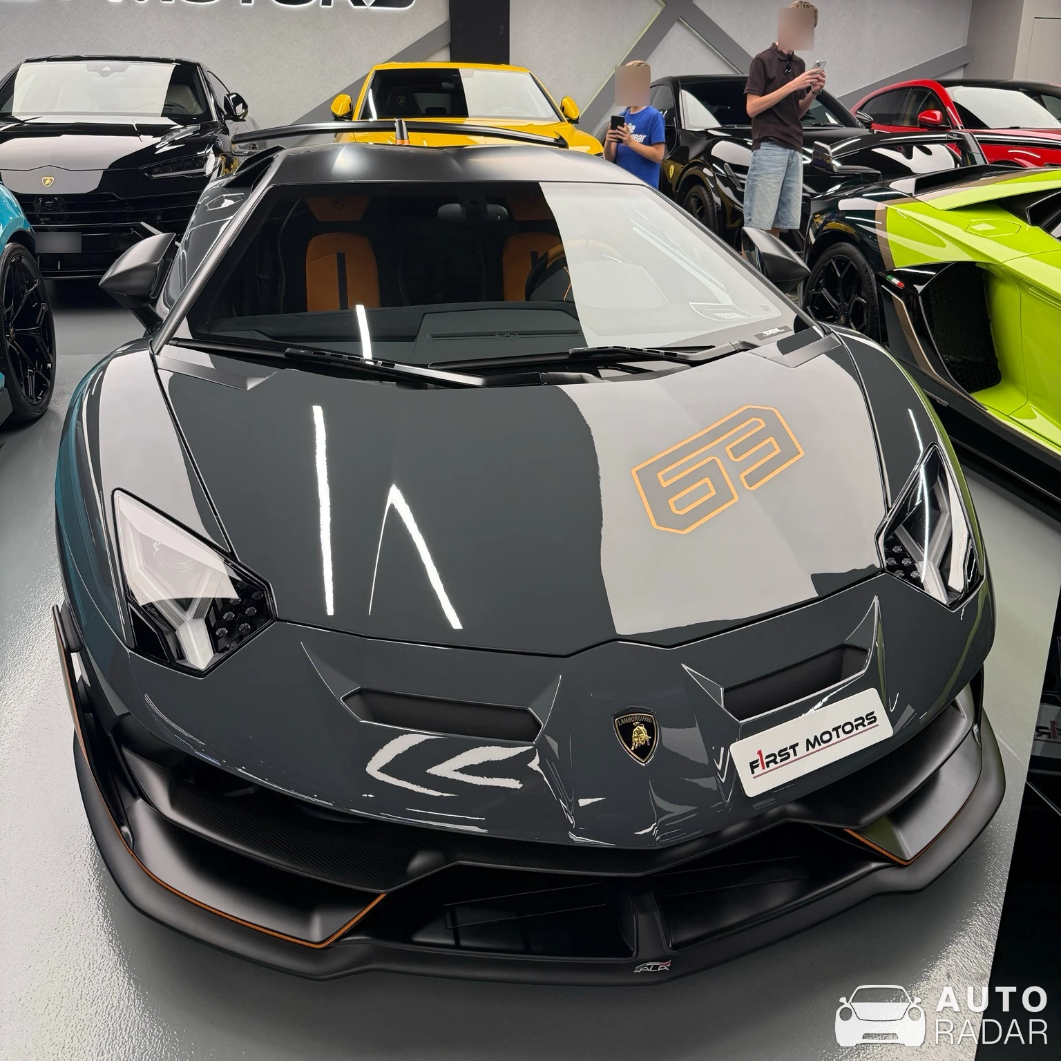 Lamborghini Aventador LP770-4 SVJ 63 Edition spotted in مشيرف, United Arab Emirates