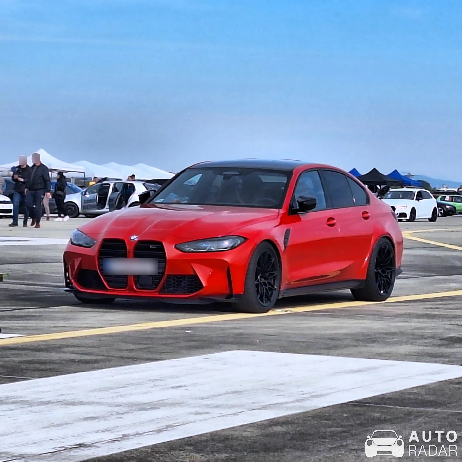 BMW M3 G80 Sedan Competition spotted in Arad, Romania