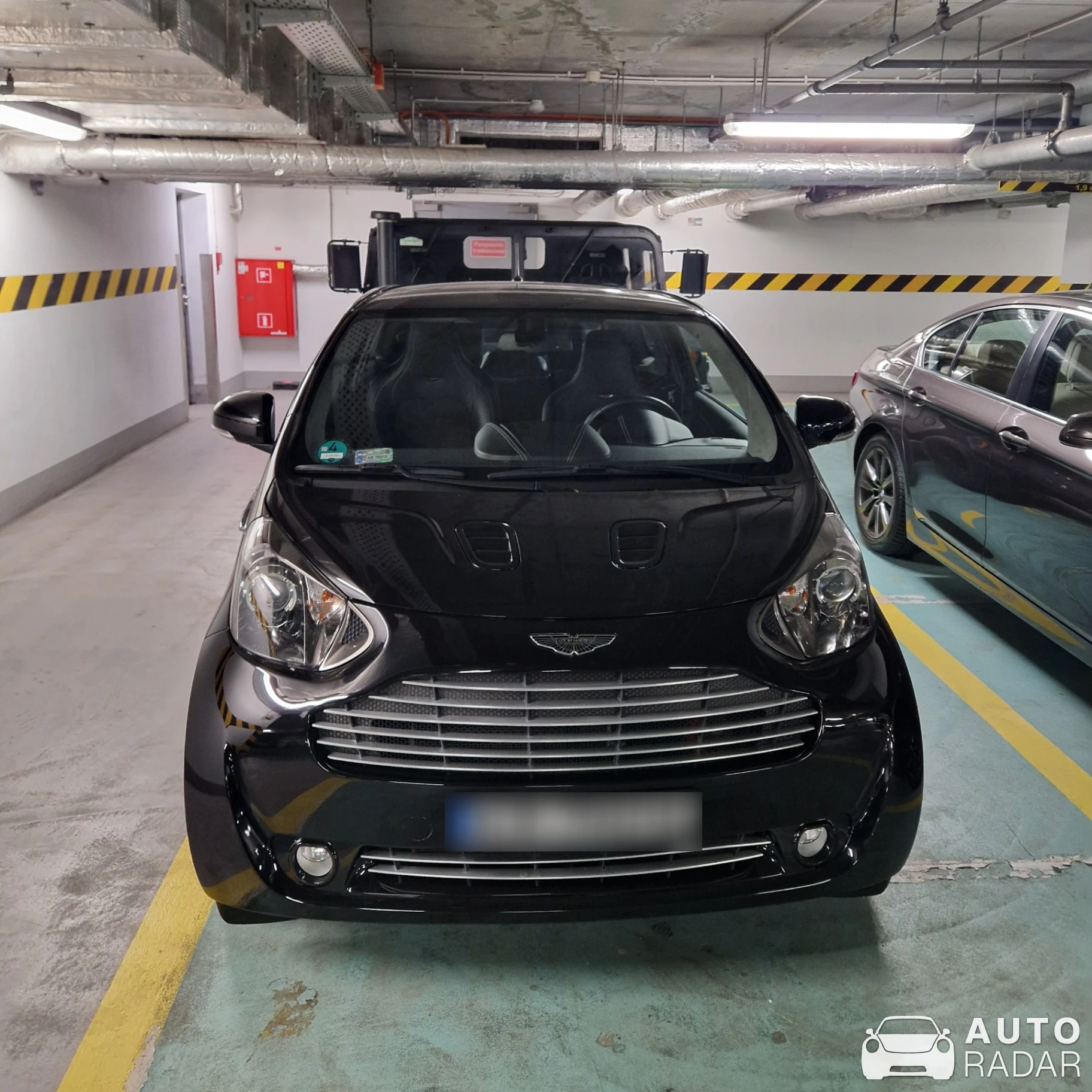 Aston Martin Cygnet spotted in Warszawa, Poland