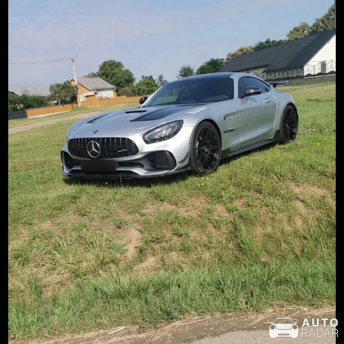 Mercedes-AMG GT Black Series C190 spotted in Suceava