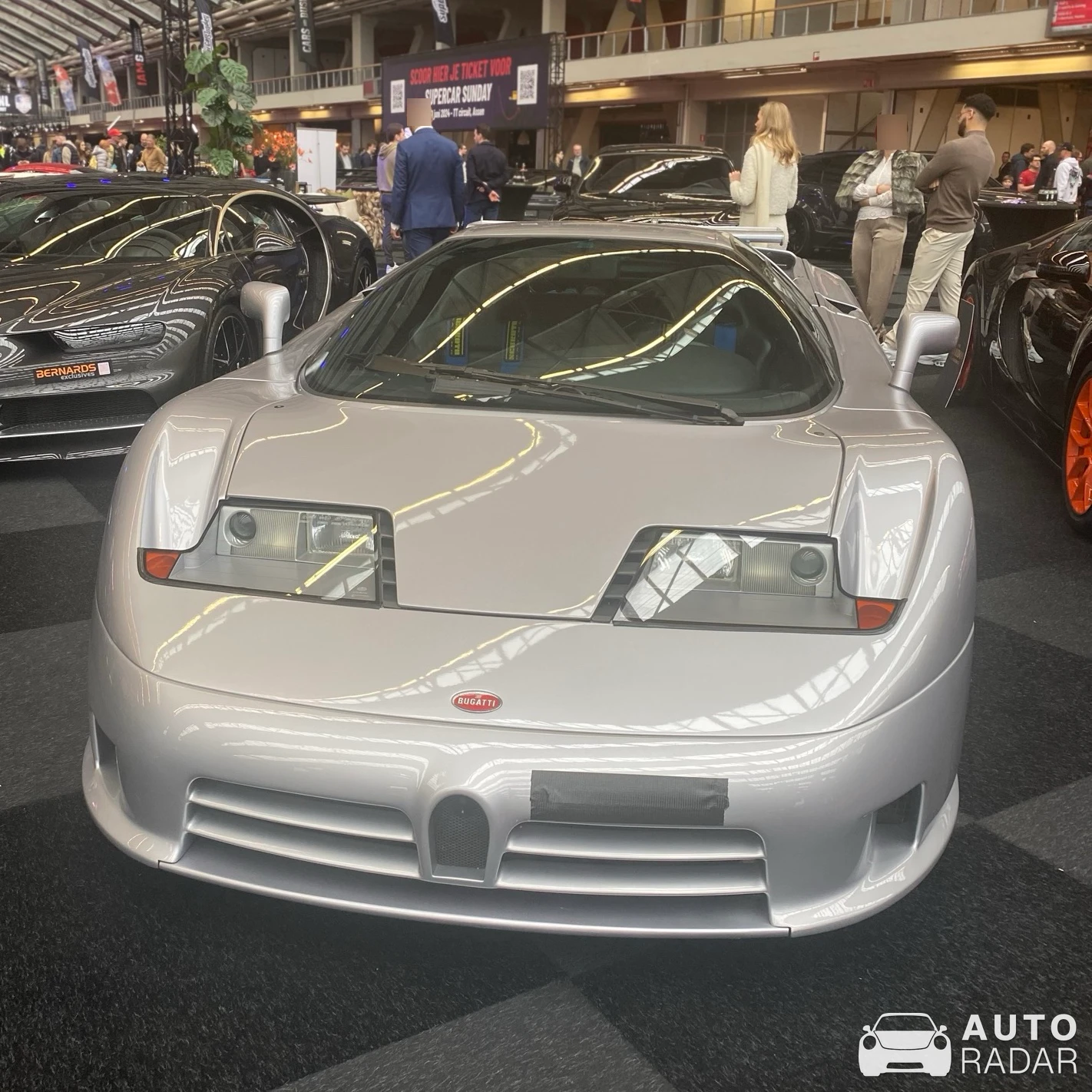 Bugatti EB110 GT spotted in Amsterdam