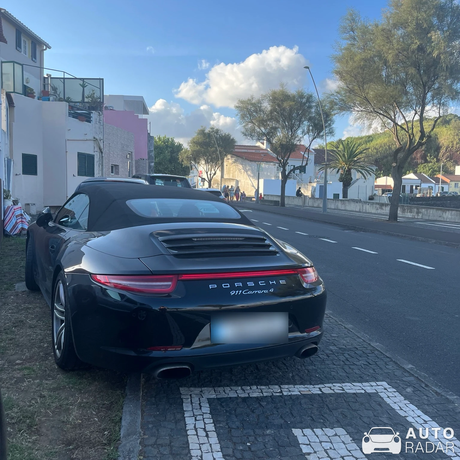Porsche 991 Carrera 4 Cabriolet MkI spotted in Ponta Delgada, Portugal