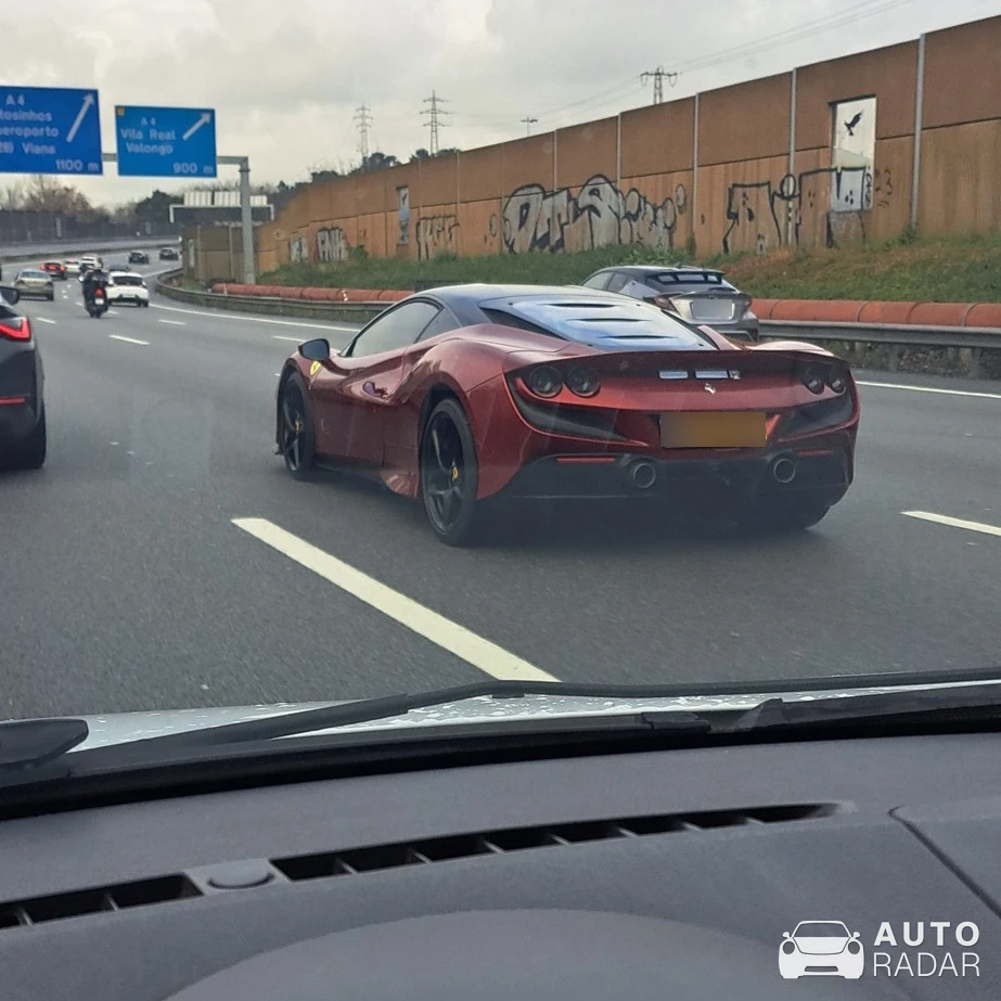 Ferrari F8 Tributo spotted in Pedrouços, Portugal