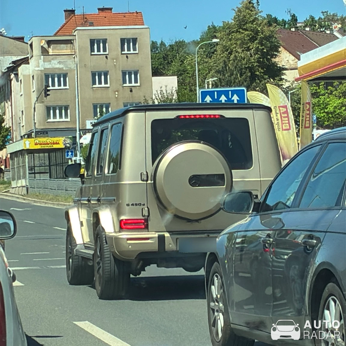 Mercedes-Benz G 450d spotted